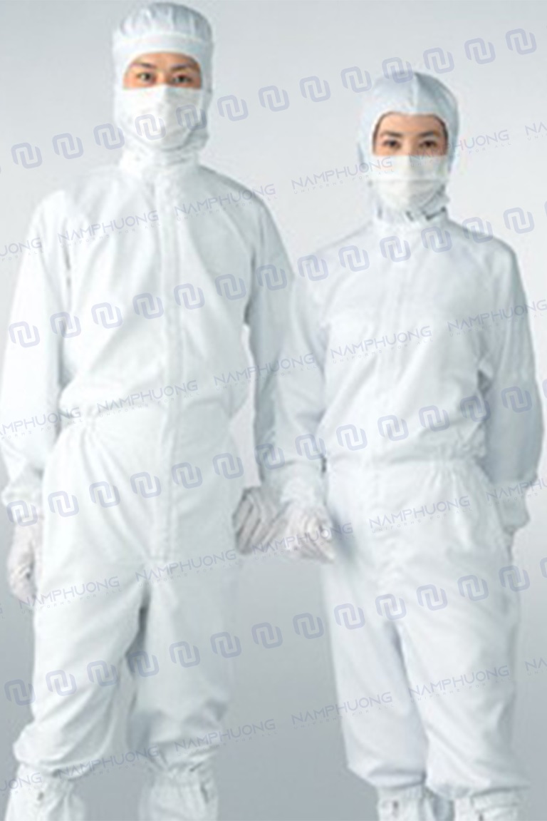 Quần áo phòng sạch phòng tránh nhiễm độc tốt